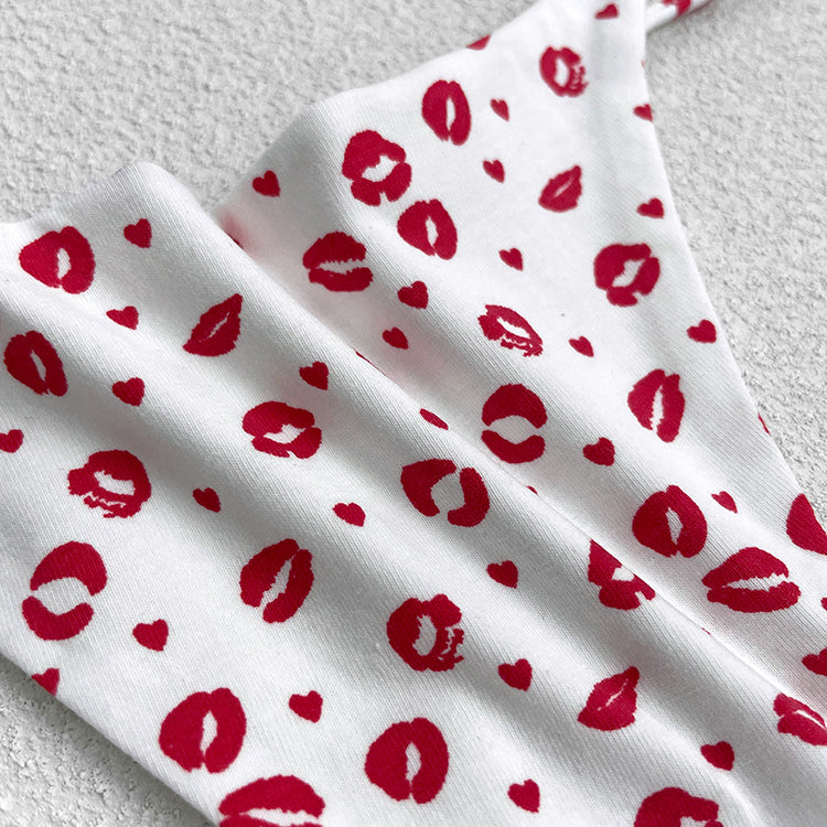 Stringi damskie z cienkimi paseczkami eleganckie i wygodne Inyong