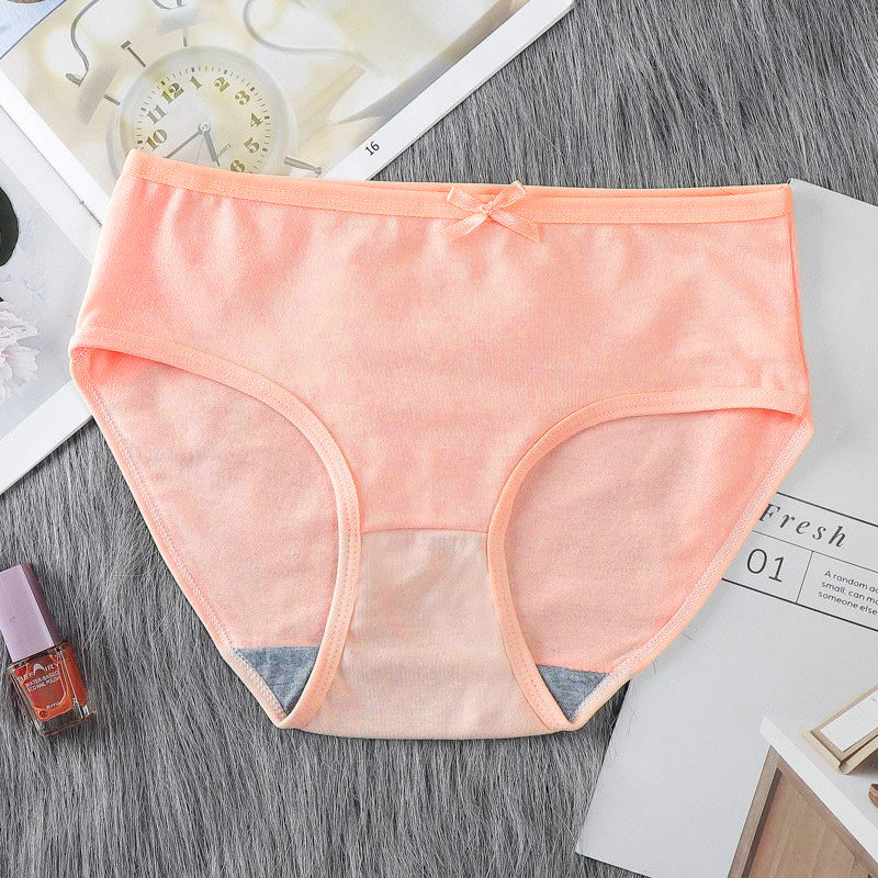 Figi dziewczęce o średnim stanie z elastycznymi bokami Tomiko Różowy