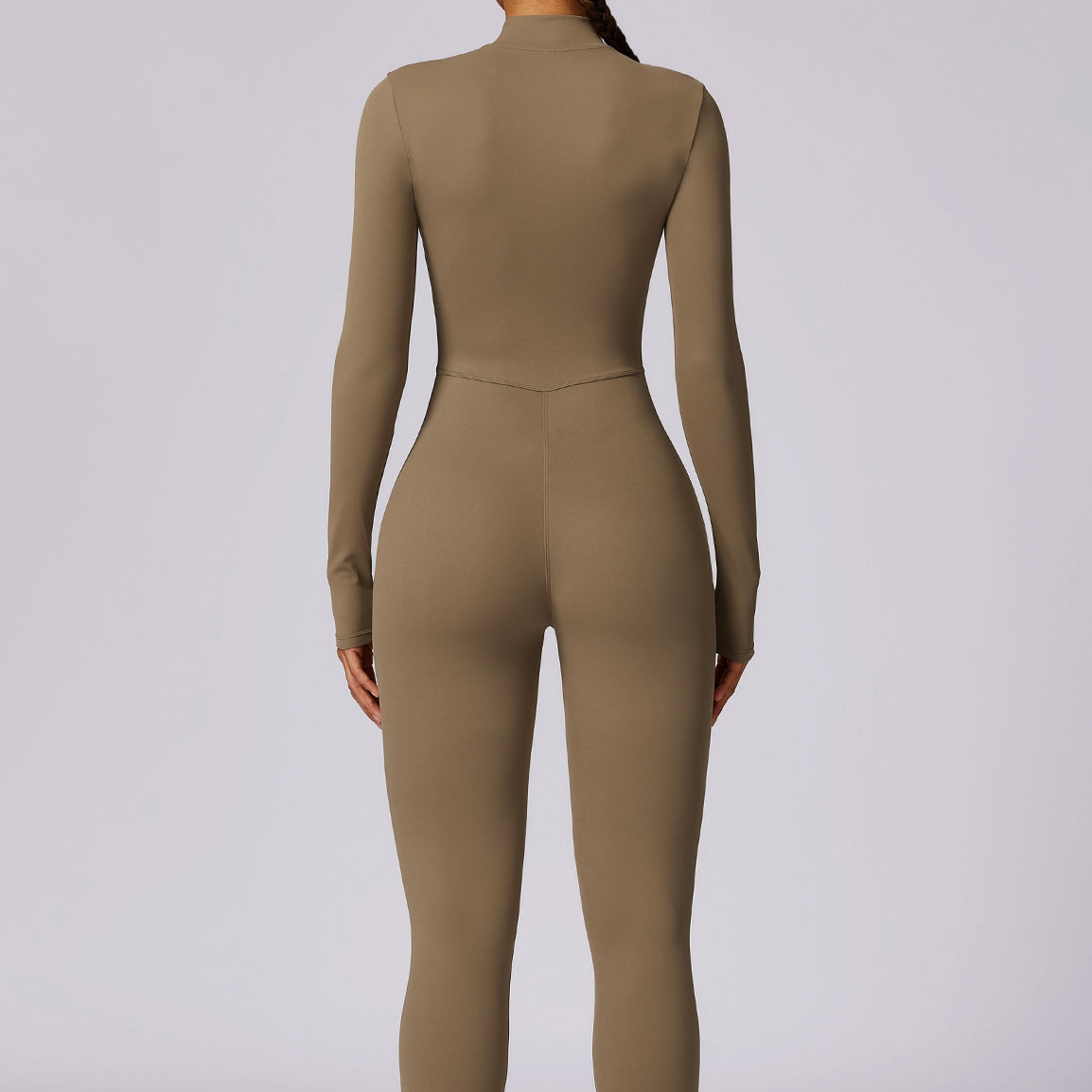 Kombinezon sportowy z elastycznym zamkiem na trening i fitness Dael