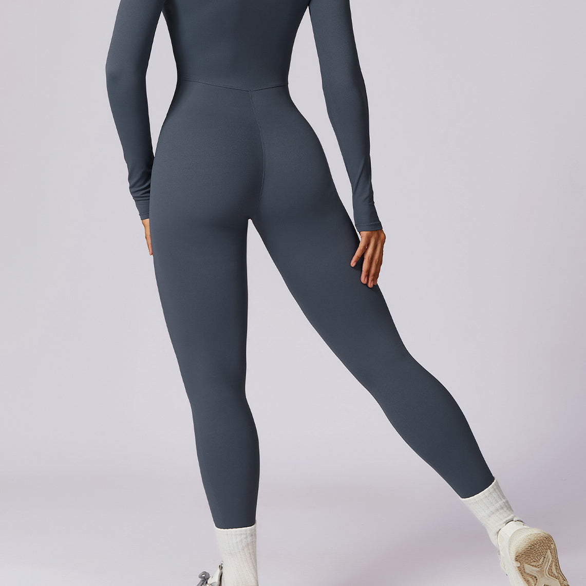 Kombinezon sportowy z elastycznym zamkiem na trening i fitness Dael