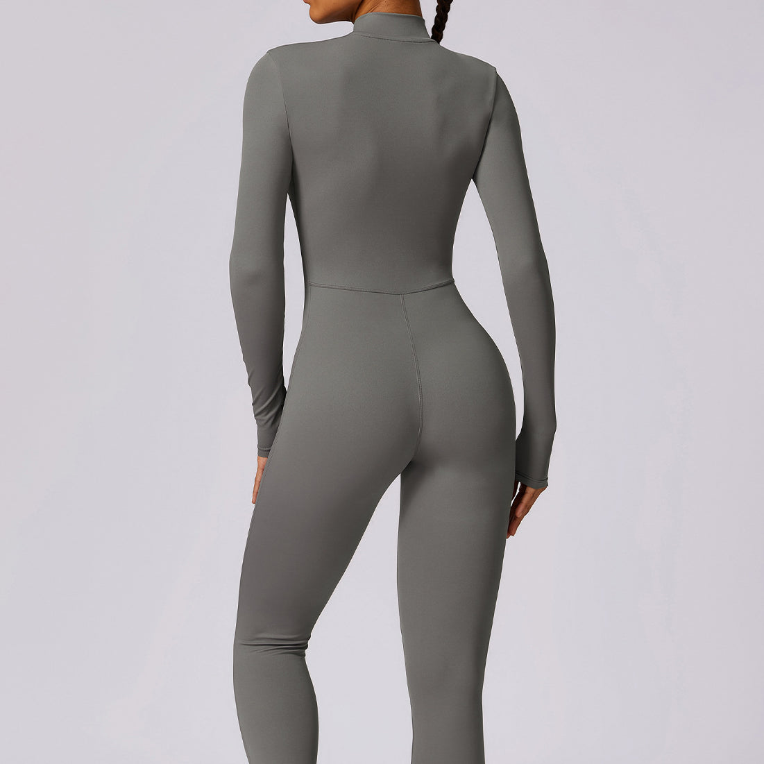 Kombinezon sportowy z elastycznym zamkiem na trening i fitness Dael