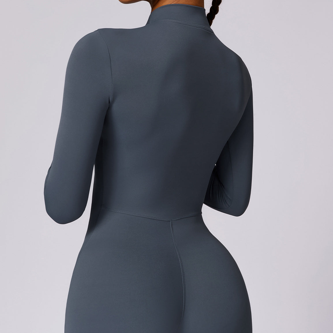 Kombinezon sportowy z elastycznym zamkiem na trening i fitness Dael