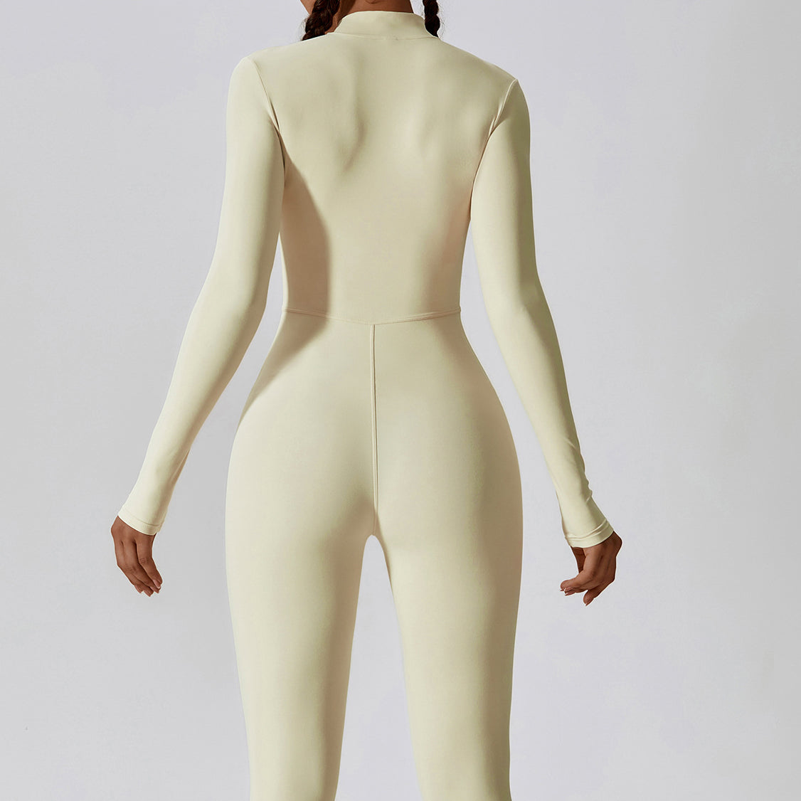 Kombinezon sportowy z elastycznym zamkiem na trening i fitness Dael