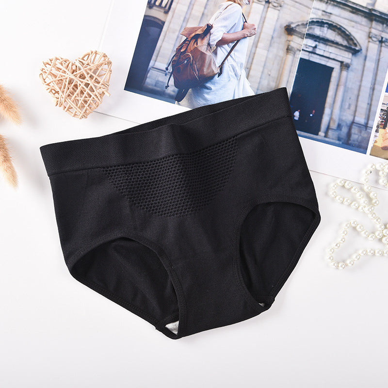 Figi modelujące sylwetkę z przewiewnego materiału Neculita Czarny FREESIZE