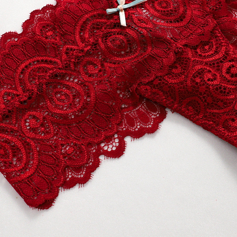 Stringi koronkowe z szerokim pasem na co dzień i okazje Chandrima