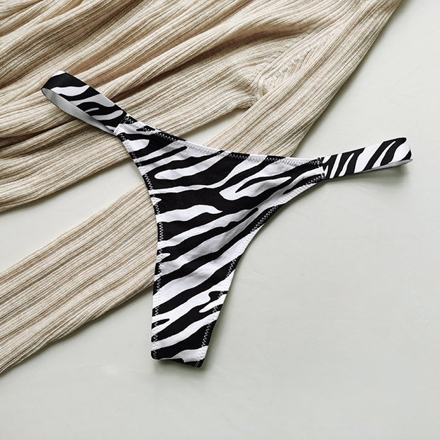 Stringi damskie z wysokim stanem optycznie wydłużające nogi Jisoon