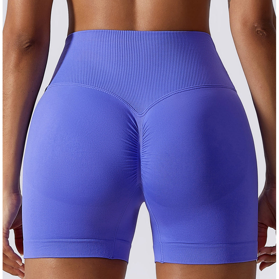 Szorty sportowe z wysokim stanem odprowadzające wilgoć Rezzan