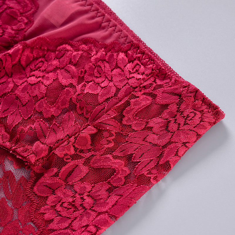 Majtki koronkowe z pełnym tyłem eleganckie Heidine