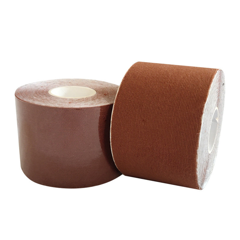 Taśma samoprzylepna do tapingu biustu podtrzymująca stylizacje Gherarda Brązowy