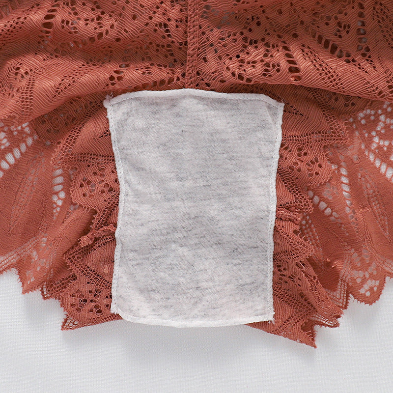 Majtki koronkowe z sznurowaniem eleganckie na co dzień Aylin