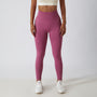 Legginsy treningowe modelujące sylwetkę z wysokim stanem Gulli Różowy
