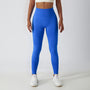 Legginsy treningowe modelujące sylwetkę z wysokim stanem Gulli Niebieski2