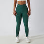 Legginsy treningowe modelujące sylwetkę z wysokim stanem Gulli Zielony