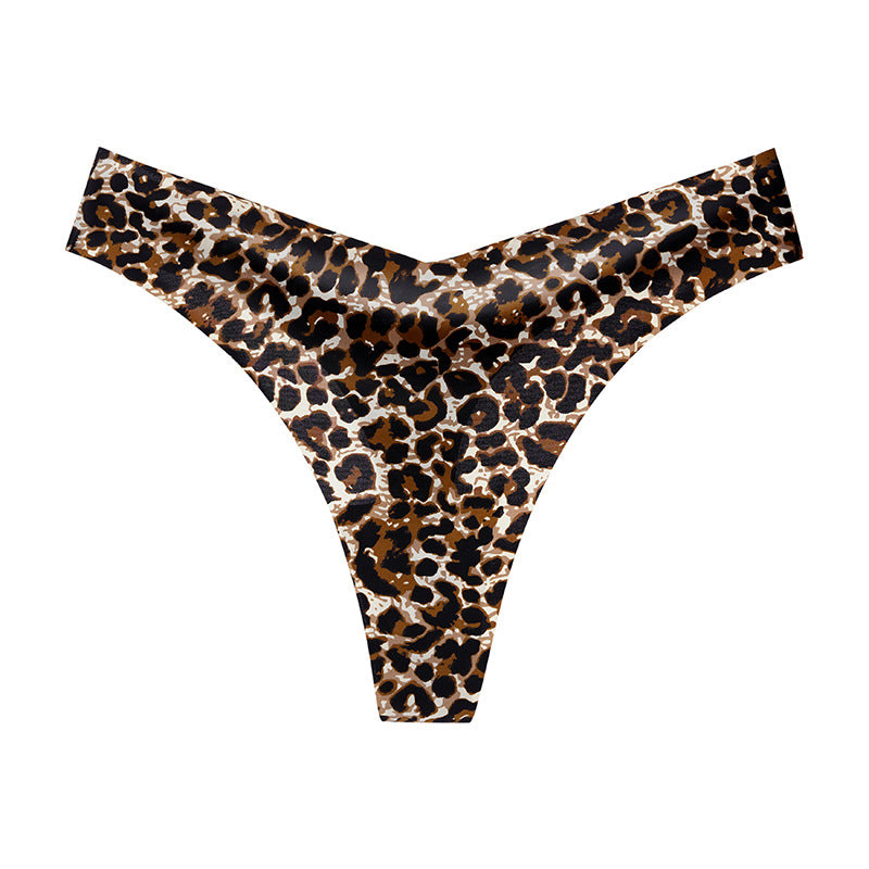 Stringi bezszwowe z obniżonym stanem do codziennego noszenia Tiffie Lampart