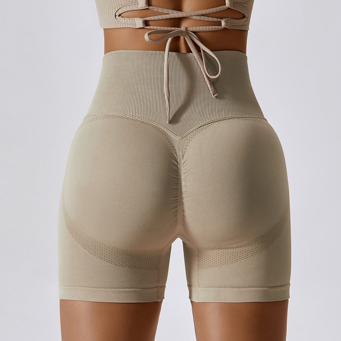 Szorty modelujące pośladki bezszwowe do treningu Joannie