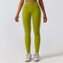 Legginsy treningowe z wysokim stanem do ćwiczeń Diega Zielony3