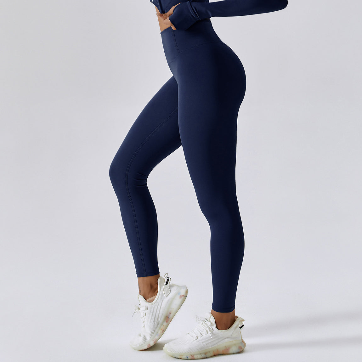 Legginsy treningowe z wysokim stanem do ćwiczeń Diega