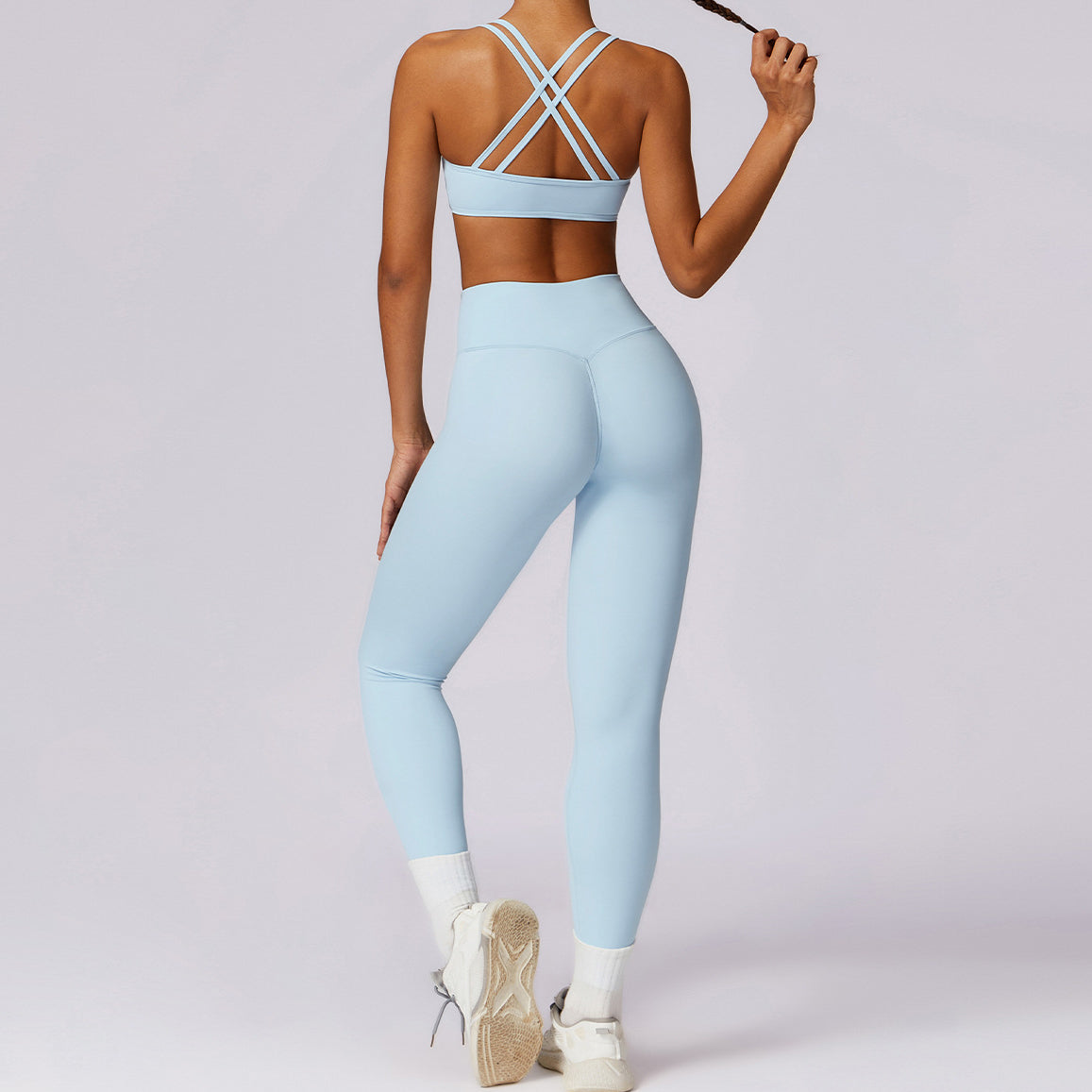 Legginsy treningowe z wysokim stanem do ćwiczeń Diega