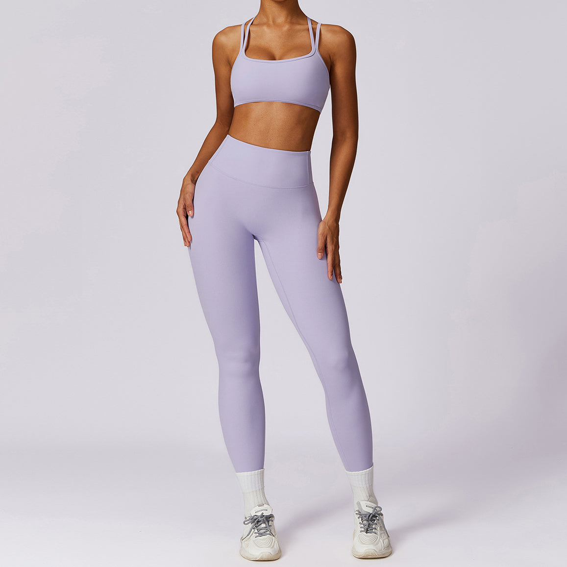 Legginsy treningowe z wysokim stanem do ćwiczeń Diega