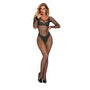 Bodystocking siateczkowe elastyczne na specjalne okazje Saima