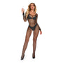 Bodystocking siateczkowe elastyczne na specjalne okazje Saima