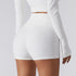 Szorty sportowe elastyczne z wysokim stanem dla aktywnych kobiet Otelia
