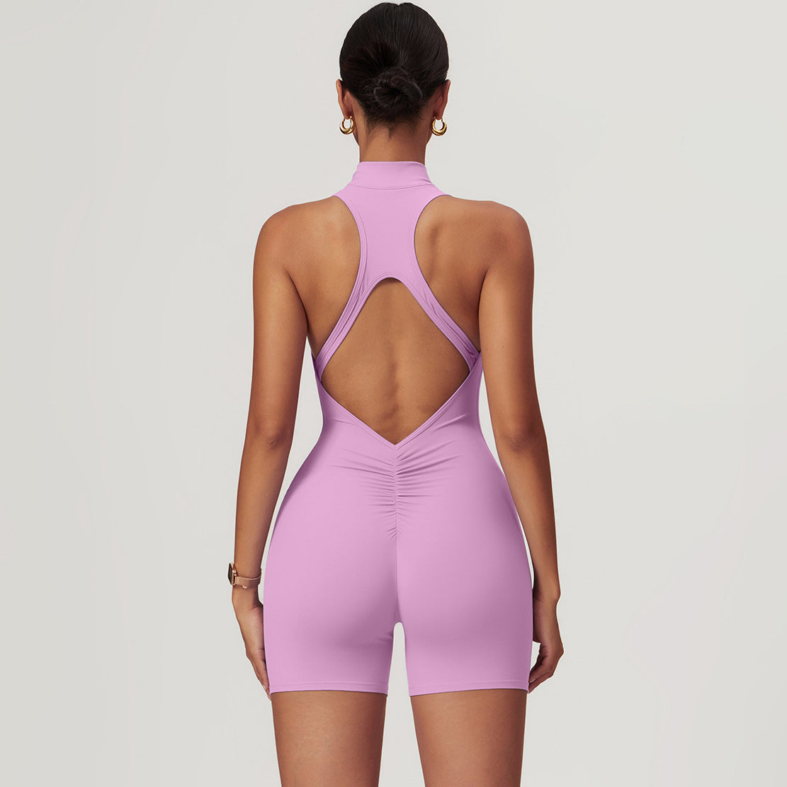 Kombinezon sportowy jednoczęściowy z elastycznym materiałem Stephannie