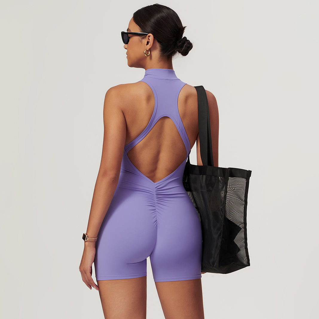 Kombinezon sportowy jednoczęściowy z elastycznym materiałem Stephannie