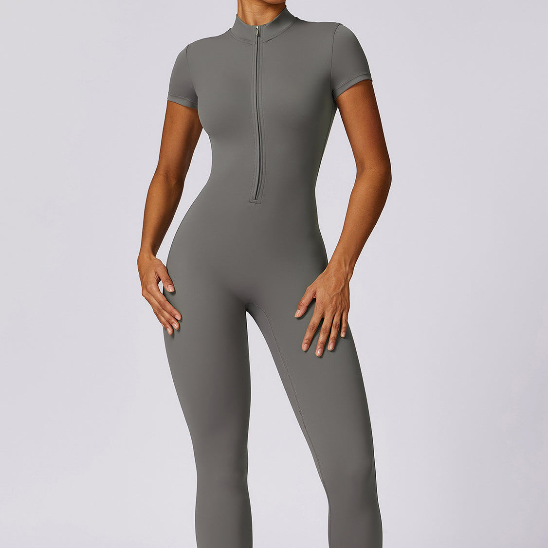 Kombinezon jednoczęściowy z suwakiem sportowy i codzienny Steljana