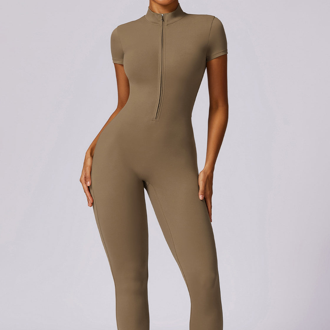 Kombinezon jednoczęściowy z suwakiem sportowy i codzienny Steljana