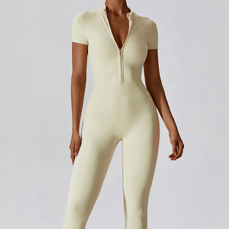 Kombinezon jednoczęściowy z suwakiem sportowy i codzienny Steljana