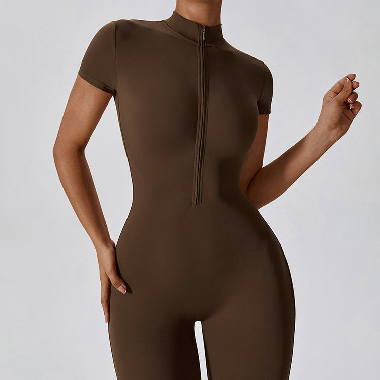 Kombinezon jednoczęściowy z suwakiem sportowy i codzienny Steljana