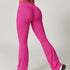 Spodnie treningowe z elastycznego materiału z wysokim stanem Oksun Różowy2