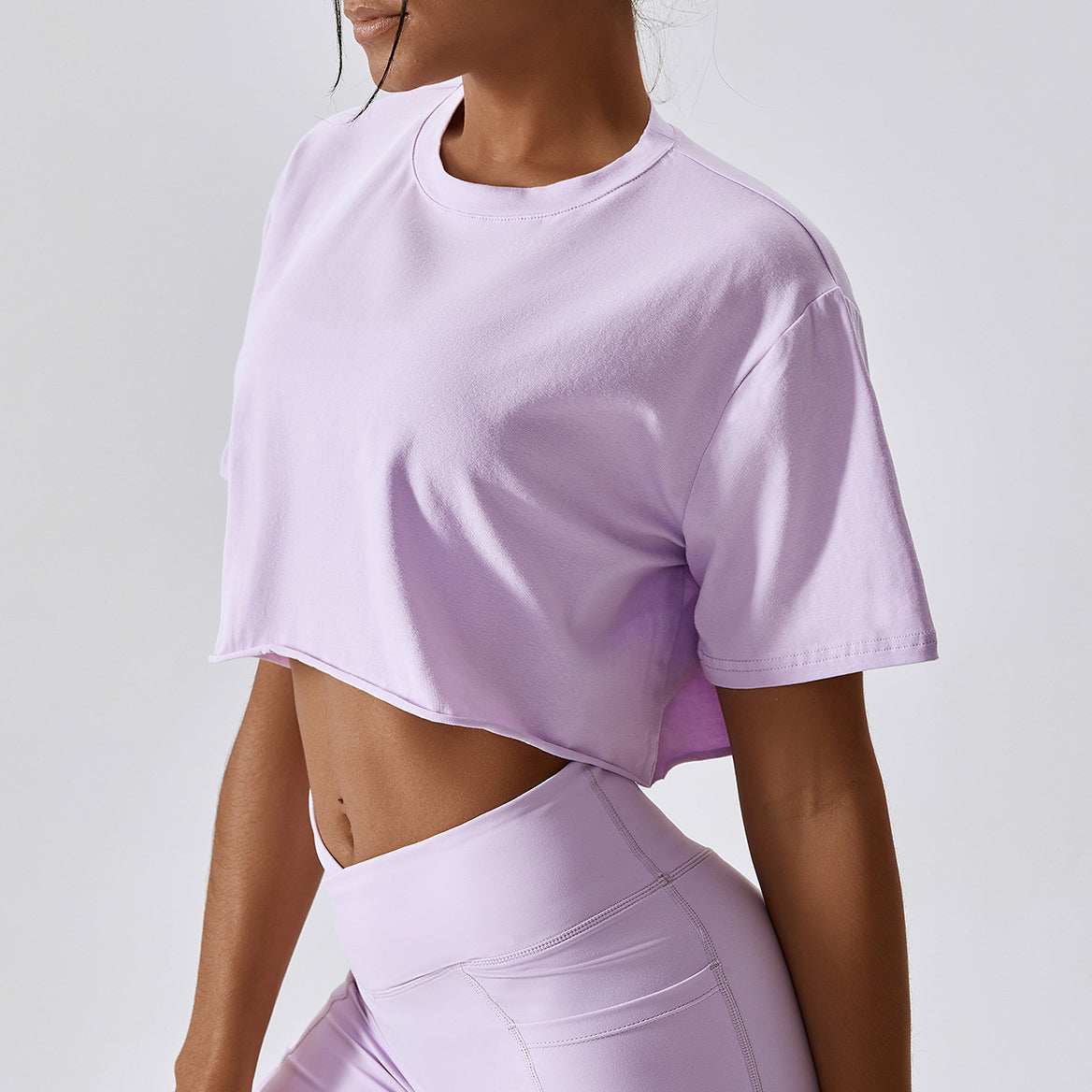 Crop top sportowy do treningu Ansje