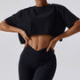 Crop top sportowy do treningu Ansje