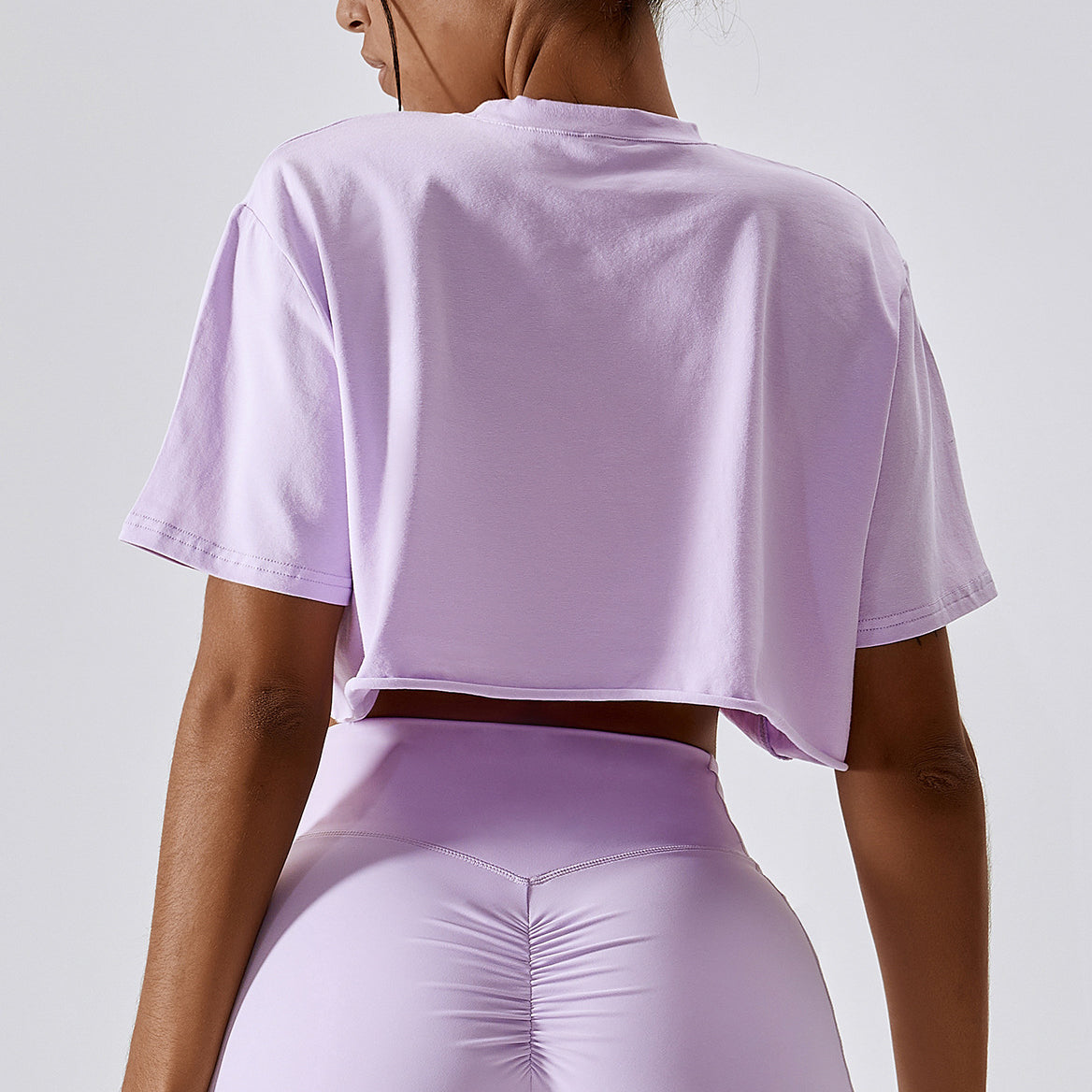 Crop top sportowy do treningu Ansje