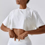 Crop top sportowy do treningu Ansje