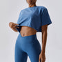 Crop top sportowy do treningu Ansje