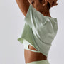 Crop top sportowy do treningu Ansje