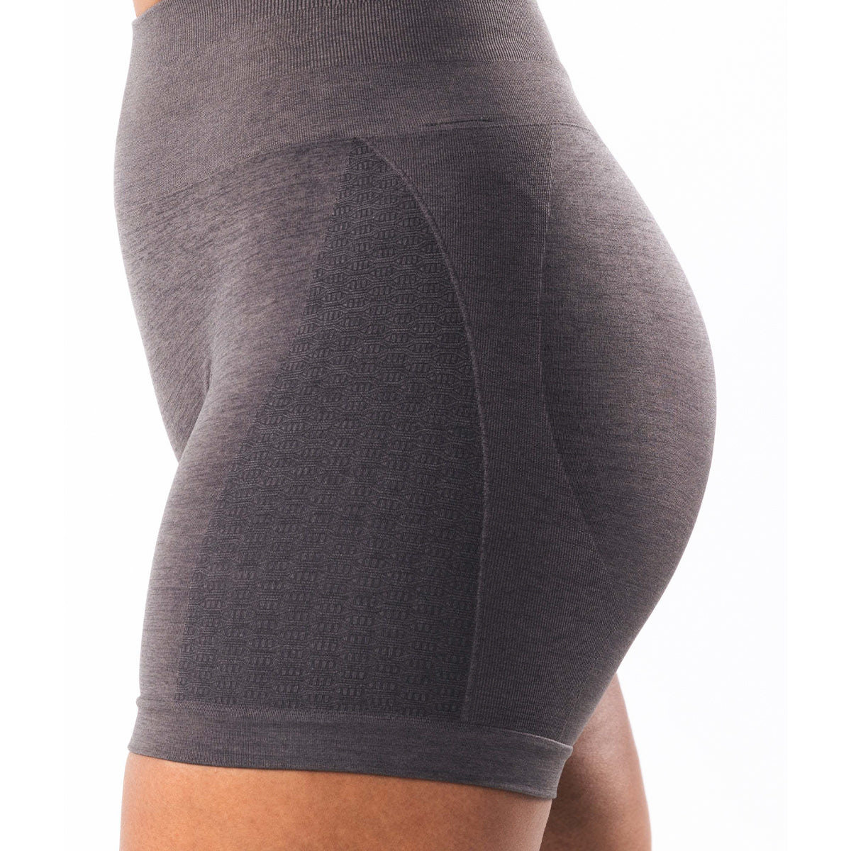 Szorty modelujące bezszwowe do aktywności z oddychającego materiału Esin Szary