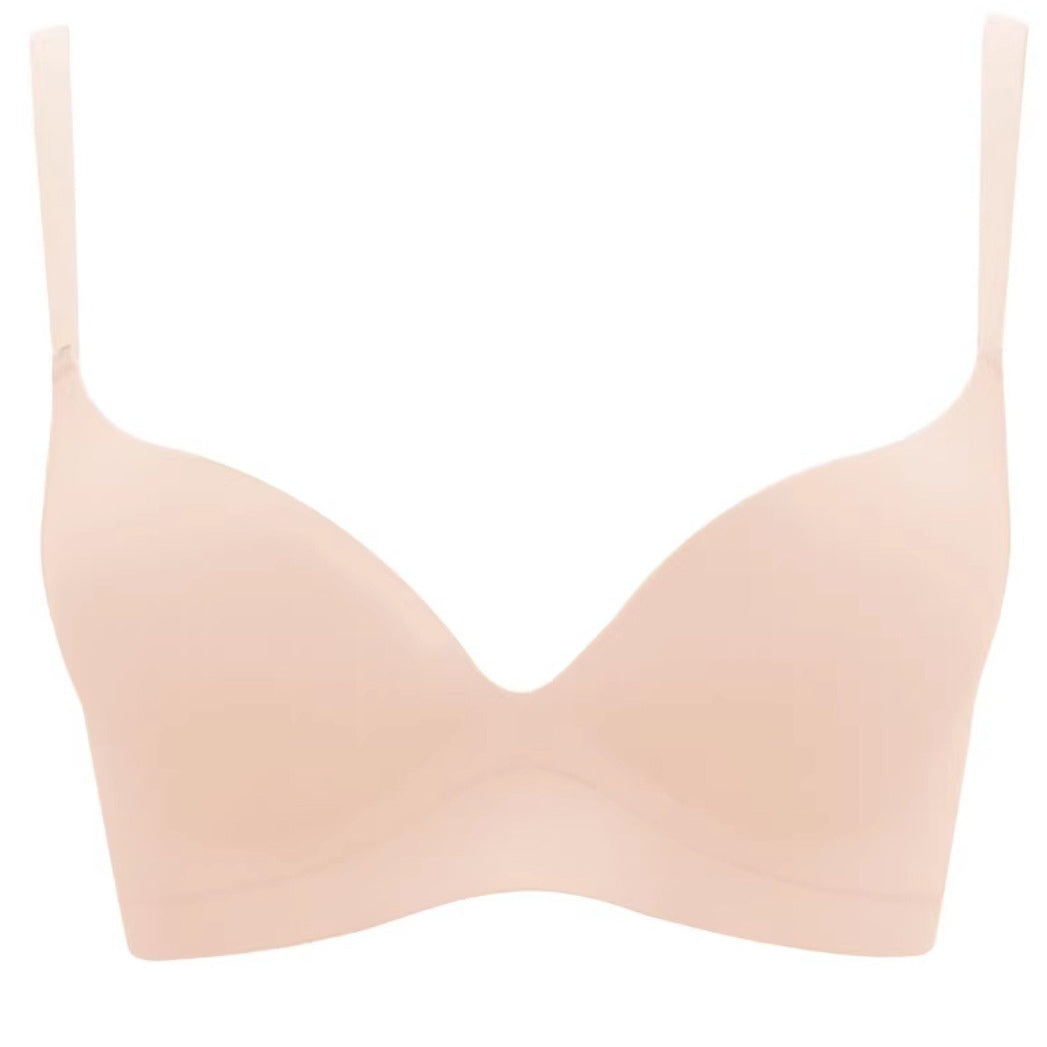 Biustonosz push-up z pianki z elastycznymi ramiączkami Emmaline Różowy