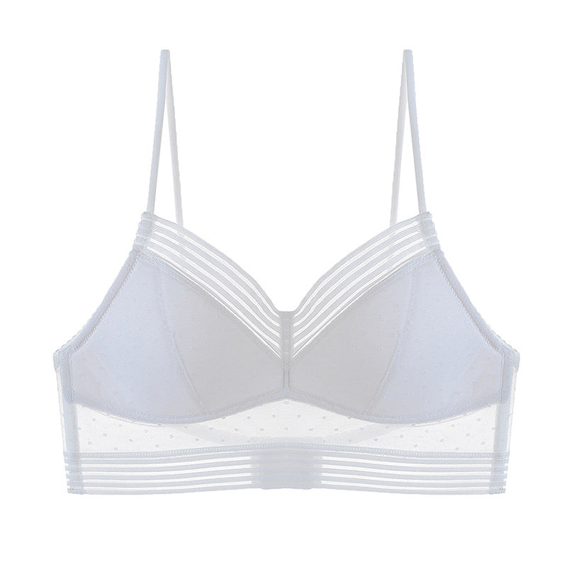 Stanik z dekoltem na plecach do codziennych stylizacji Neasa Biały