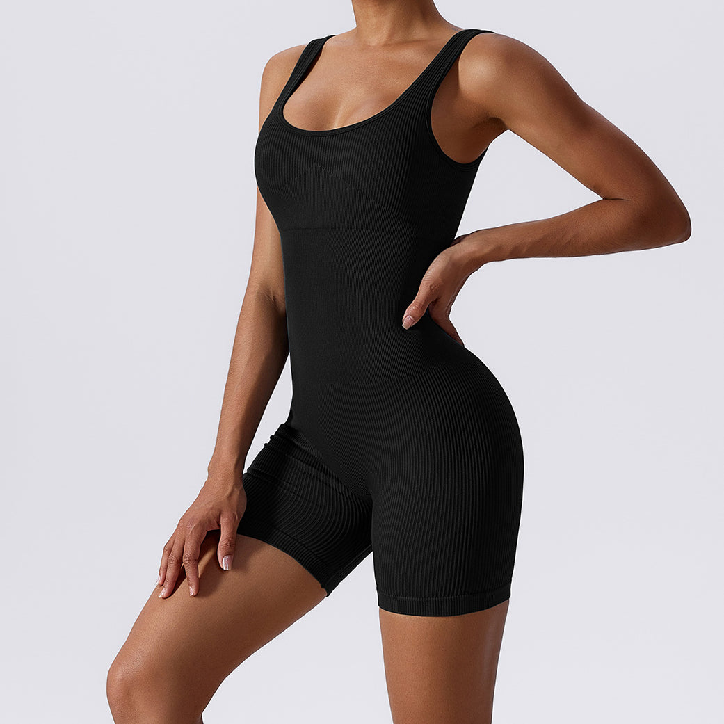 Kombinezon sportowy bezszwowy do ćwiczeń Fanette