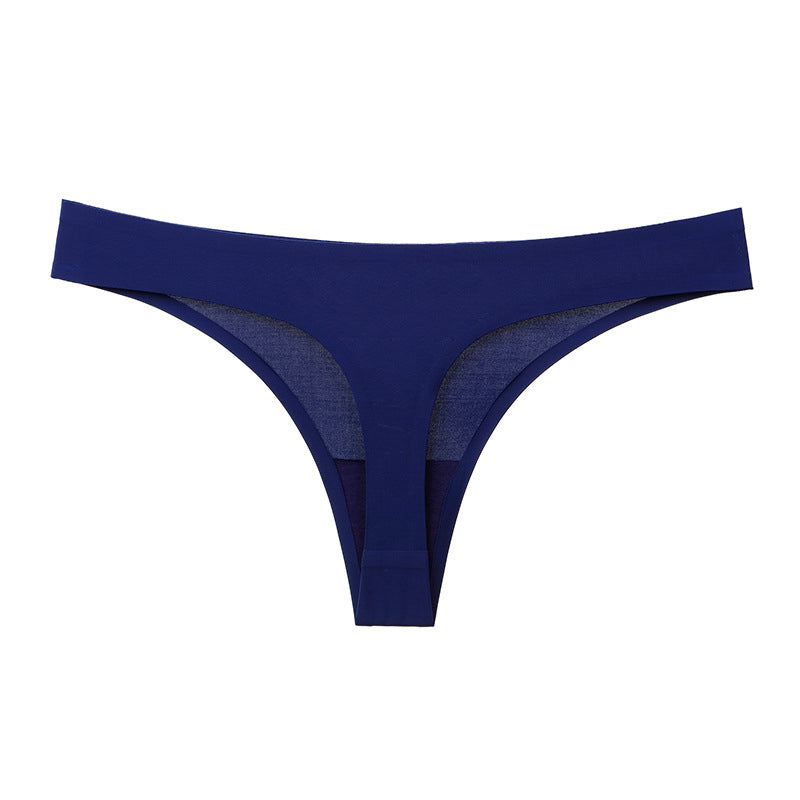 Stringi bezszwowe niewidoczne pod odzieżą Trayanka Granatowy