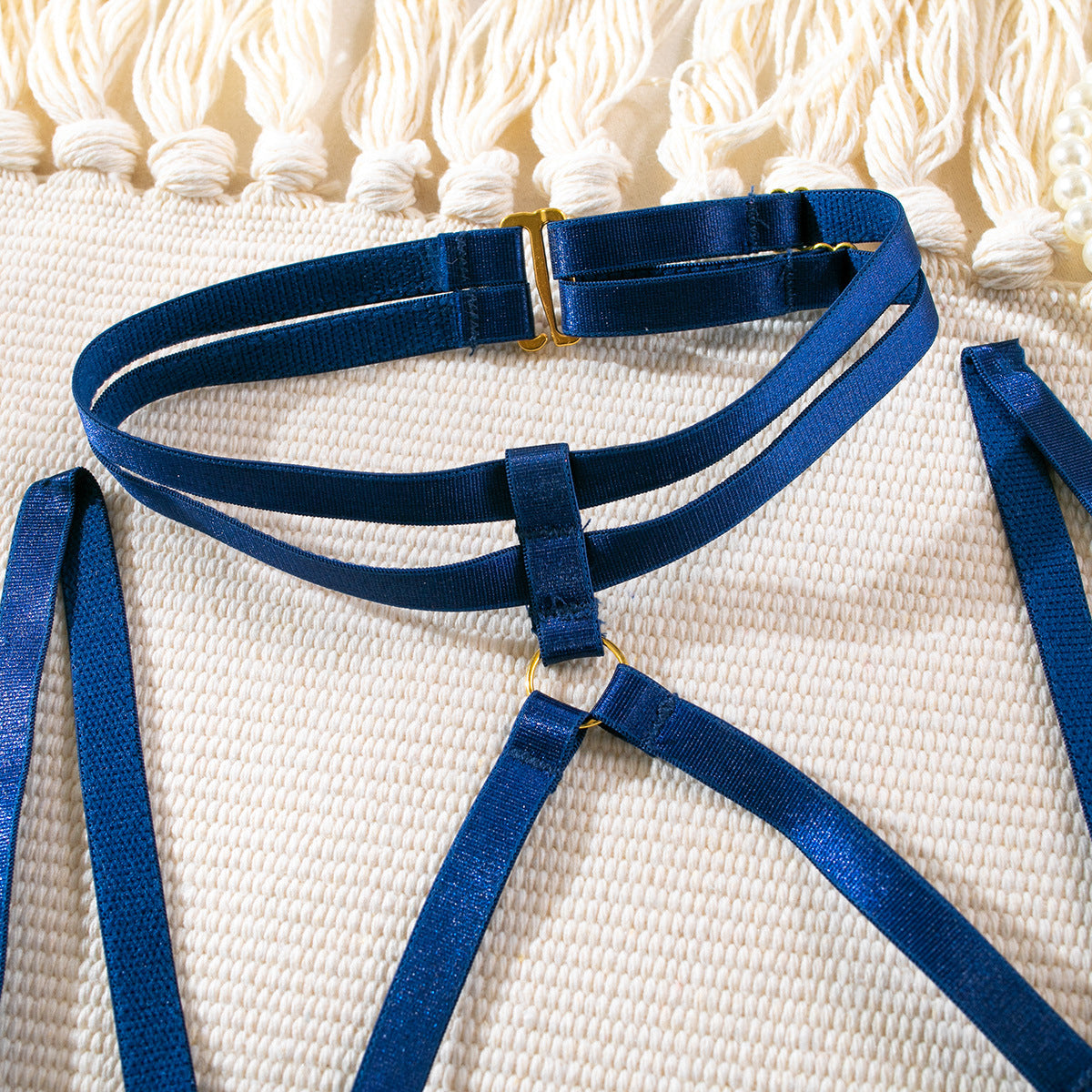 Komplet bielizny z chokerem na romantyczny wieczór Anahi