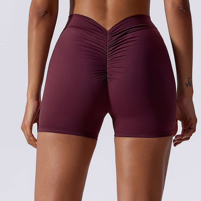 Szorty sportowe modelujące pośladki elastyczne Mirosava