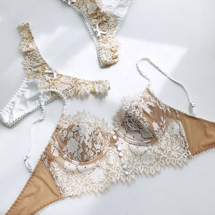 Braletka koronkowa usztywniana na co dzień Eudoxia