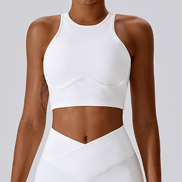 Sportowy top z usztywnieniem do treningu Hrachuhi