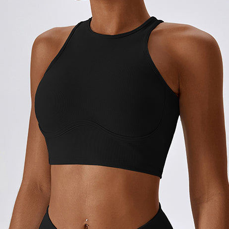 Sportowy top z usztywnieniem do treningu Hrachuhi