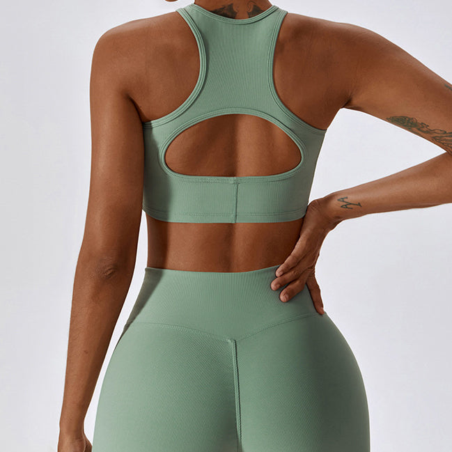Sportowy top z usztywnieniem do treningu Hrachuhi
